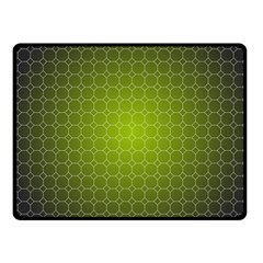 Hexagon Background Plaid Fleece Blanket (small) by Mariart