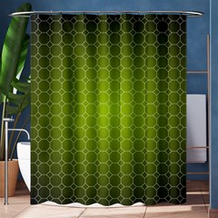 Hexagon Background Plaid Shower Curtain 60  X 72  (medium)  by Mariart