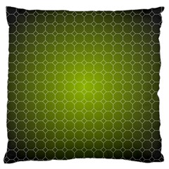 Hexagon Background Plaid Standard Flano Cushion Case (one Side) by Mariart