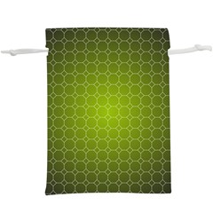 Hexagon Background Plaid  Lightweight Drawstring Pouch (xl)