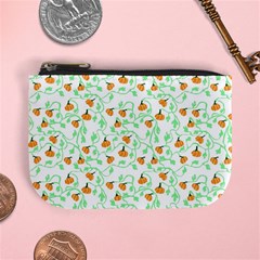 Pumpkin Vines Mini Coin Purse by bloomingvinedesign