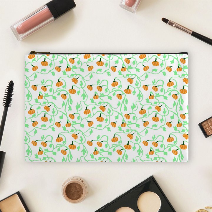 Pumpkin Vines Cosmetic Bag (Large)