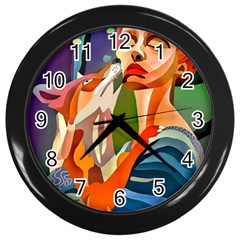 #art #illustration #drawing #infinitepainter #artist #sketch #mirrorart #jwildfire #mirrorlab #galle Webp Net Resizeimage (8) Wall Clock (black) by soulone