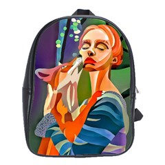 #art #illustration #drawing #infinitepainter #artist #sketch #mirrorart #jwildfire #mirrorlab #galle Webp Net Resizeimage (8) School Bag (large)