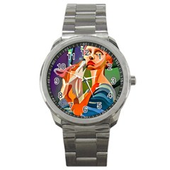 #art #illustration #drawing #infinitepainter #artist #sketch #mirrorart #jwildfire #mirrorlab #galle Webp Net Resizeimage (8) Sport Metal Watch by soulone