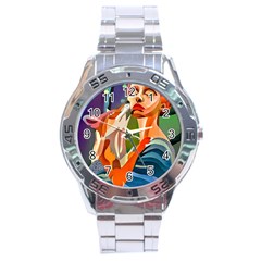 #art #illustration #drawing #infinitepainter #artist #sketch #mirrorart #jwildfire #mirrorlab #galle Webp Net Resizeimage (8) Stainless Steel Analogue Watch by soulone