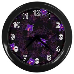 Haunter Wall Clock (black) by Mezalola