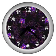 Haunter Wall Clock (silver) by Mezalola