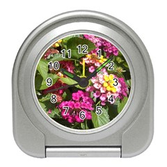 Summer Lantana W Bee Travel Alarm Clock