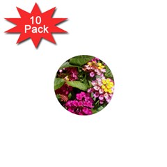 Summer Lantana W Bee 1  Mini Magnet (10 Pack)  by Riverwoman