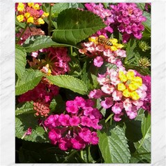 Summer Lantana W Bee Canvas 20  X 24  by Riverwoman