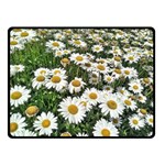 Columbus Commons Shasta Daisies Double Sided Fleece Blanket (Small)  45 x34  Blanket Front