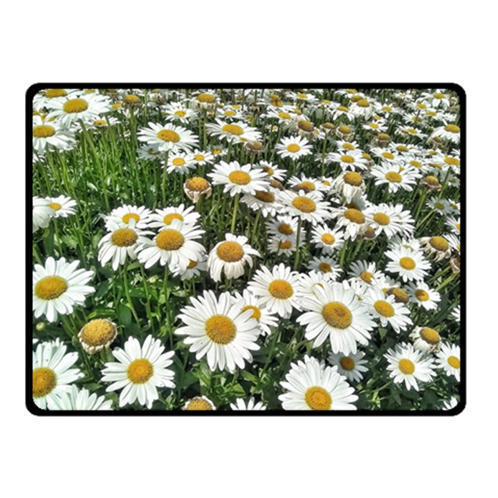 Columbus Commons Shasta Daisies Double Sided Fleece Blanket (Small) 