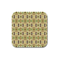 Na A 6 Rubber Square Coaster (4 Pack)  by ArtworkByPatrick