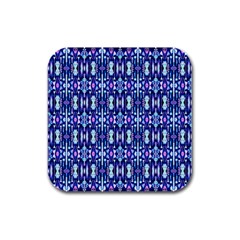 Na A 7 Rubber Square Coaster (4 Pack)  by ArtworkByPatrick