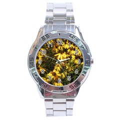 Echinacea paradoxa Stainless Steel Analogue Watch