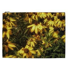 Echinacea Paradoxa Cosmetic Bag (xxl) by Riverwoman