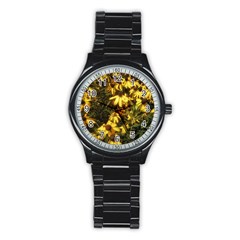 Echinacea paradoxa Stainless Steel Round Watch