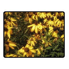 Echinacea paradoxa Double Sided Fleece Blanket (Small) 