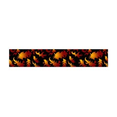 Abstract Flames Pattern Flano Scarf (mini) by bloomingvinedesign