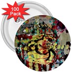 Little Bird 3  Buttons (100 pack)  Front