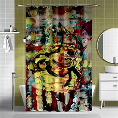 Little Bird Shower Curtain 48  X 72  (small)  by bestdesignintheworld