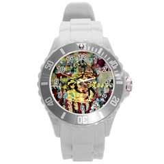 Little Bird 1 1 Round Plastic Sport Watch (l) by bestdesignintheworld