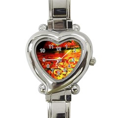 Secret Sign Of Masons Heart Italian Charm Watch by bestdesignintheworld