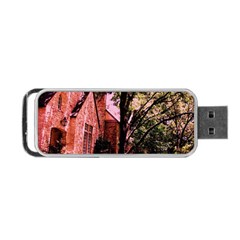 Hot Day In  Dallas 6 Portable Usb Flash (one Side) by bestdesignintheworld