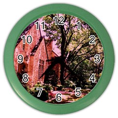 Hot Day In  Dallas 6 Color Wall Clock by bestdesignintheworld