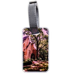 Hot Day In  Dallas 6 Luggage Tag (two Sides) by bestdesignintheworld