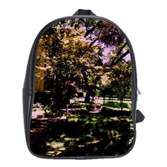 Hot Day In Dallas 3 School Bag (xl) by bestdesignintheworld