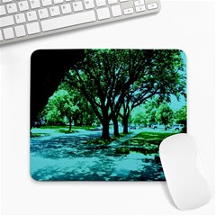 Hot Day In Dallas 5 Large Mousepads by bestdesignintheworld