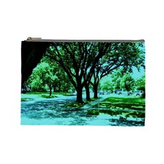 Hot Day In Dallas 5 Cosmetic Bag (large) by bestdesignintheworld