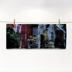 Hot Day In Dallas 7 Hand Towel by bestdesignintheworld