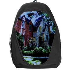 Hot Day In Dallas 7 Backpack Bag by bestdesignintheworld