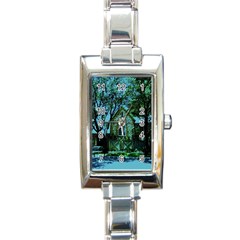 Hot Day In Dallas 8 Rectangle Italian Charm Watch by bestdesignintheworld