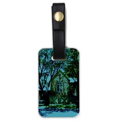 Hot Day In Dallas 8 Luggage Tag (one Side) by bestdesignintheworld