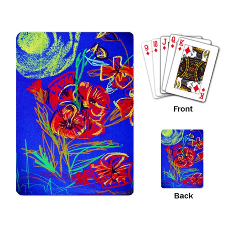 Poppies Playing Cards Single Design (Rectangle)