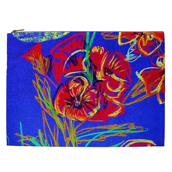 Poppies Cosmetic Bag (XXL)