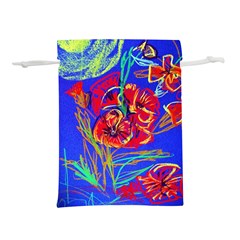 Poppies Lightweight Drawstring Pouch (l)