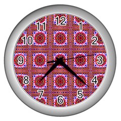 New Arrivals-a-8 Wall Clock (silver) by ArtworkByPatrick