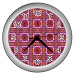 New Arrivals-A-8 Wall Clock (Silver) Front