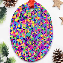 New Arrivals-a-11 Ornament (oval) by ArtworkByPatrick