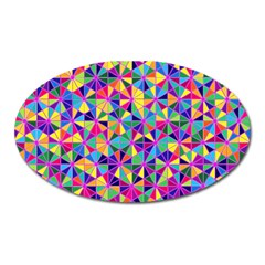 New Arrivals-a-11 Oval Magnet by ArtworkByPatrick