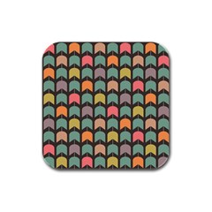 Zappwaits Rubber Square Coaster (4 Pack)  by zappwaits