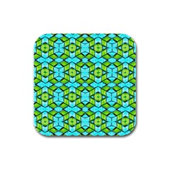 New Arrivals-a-12 Rubber Square Coaster (4 Pack)  by ArtworkByPatrick