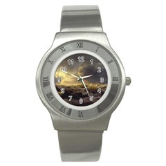 Andreas Achenbach Sea Ocean Water Stainless Steel Watch by Sudhe