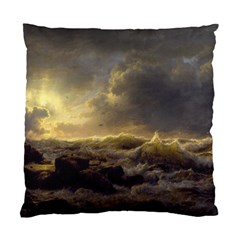 Andreas Achenbach Sea Ocean Water Standard Cushion Case (one Side) by Sudhe