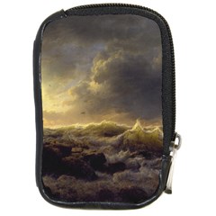 Andreas Achenbach Sea Ocean Water Compact Camera Leather Case by Sudhe